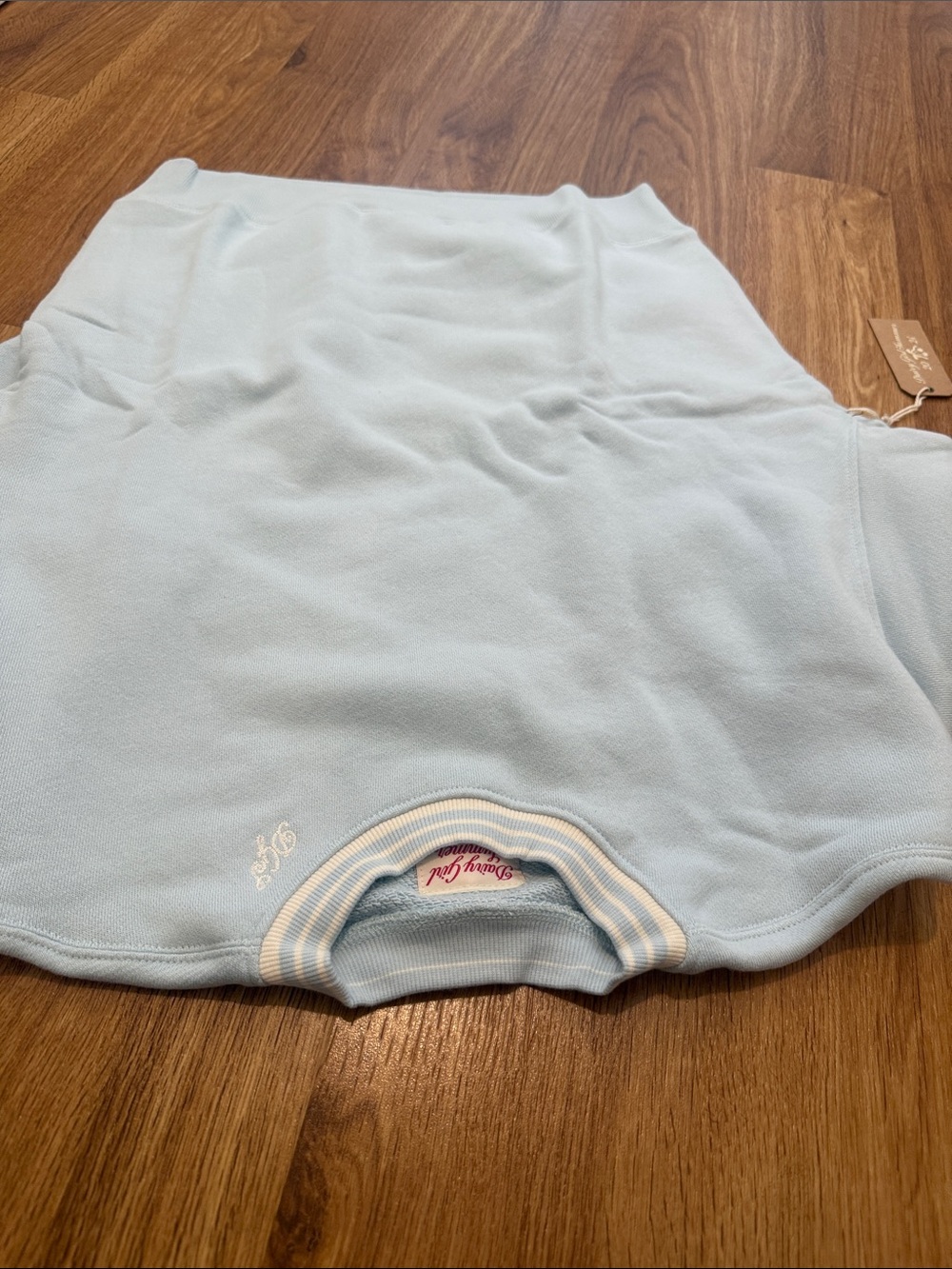 New dairy boy Countryside Blue Varsity Pullover blue sweatshirt top shirt soldou - Picture 4 of 5